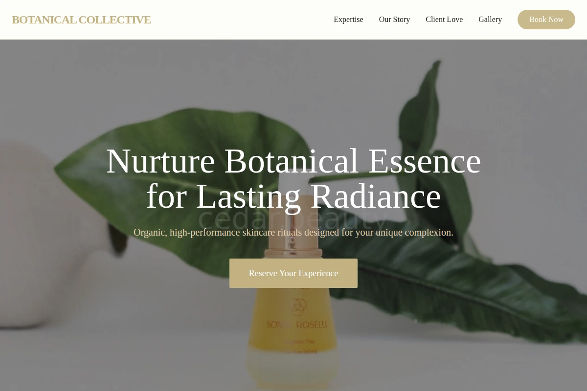 Organic Esthetician